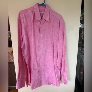 Men’s Ravello Linen Button Down Shirt